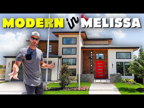 Inside Massive MELISSA TEXAS Modern New Construction Homes With Ultra Low Propety Taxes!