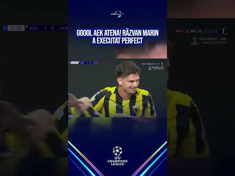 CE GOL! Primul gol al lui Răzvan Marin în Champions League este o „bijuterie”!   #championsleague