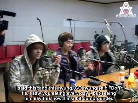 [ENGSUB] 100108 MBLAQ @ Hyunyoung Music Party Radio  1/6