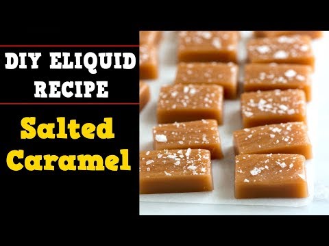 3 Flavors Mix #13 – Salted Caramel [A Full Flavor Salted Caramel Eliquid Recipe]
