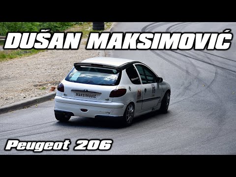 Dusan Maksimovic - Brdska trka Vlasenica 2025 - Peugeot 206