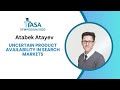 TASA-2020: Atabek Atayev, PhD, "Uncertain Product Availability in Search Markets", June 27 TASA-2020: Atabek Atayev, PhD, "Uncertain Product Availability in Search Markets", June 27