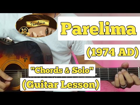 Parelima - 1974 AD | Guitar Lesson | Chords & Solo | (With Tab)