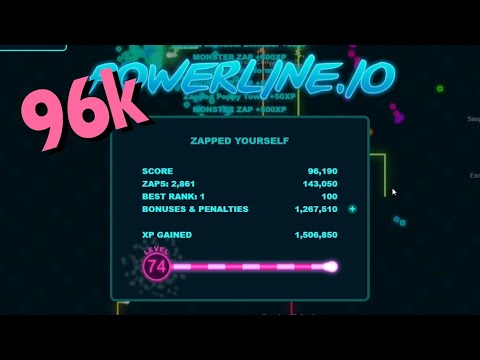 Powerline Io Coolmath World Record 96k