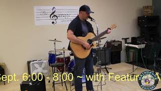 Christopher Johnson video audition for the  Raindance Music Festival 2018