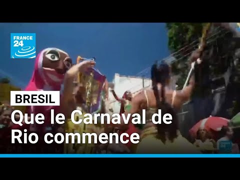 Carnaval de Rio : les festivités commencent ! • FRANCE 24