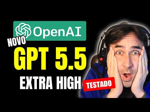 NOVO GPT 5.5 Extra High da OpenAi Testado | Será que Claude Opus 4.7 Perdeu o Trono?