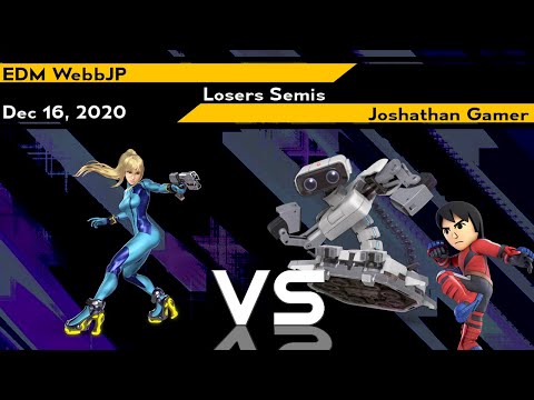 [Smash Ultimate] XeNOwifi 40 (L.Semis) - EDM | WebbJP vs Joshathan Gamer