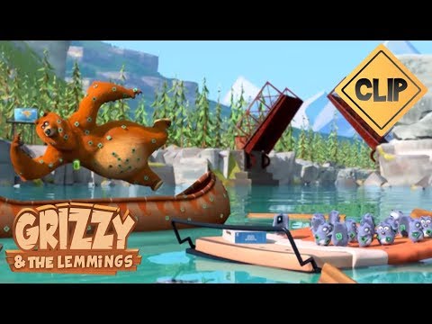 Une course poursuite sous contrôle magnétique ! - Grizzy & les Lemmings