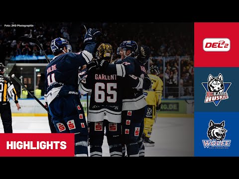 DEL2: EC Kassel Huskies vs. EHC Freiburg | Highlights