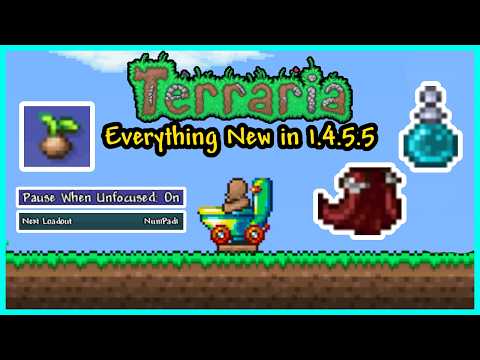 Everything New in Terraria 1.4.5.5