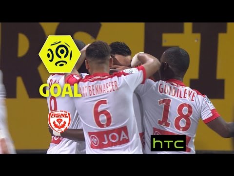 Goal Modou DIAGNE (59') / AS Nancy Lorraine - AS Saint-Etienne (3-1)/ 2016-17