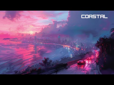Chill Synthwave Playlist - Coastal // Royalty Free Copyright Safe Music