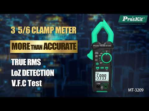 Токоизмерительные клещи Pro'sKit MT-3209 Превью 2