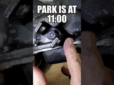 What Time is Neutral on Your Transmission? #shorts #mechanic #c10 #diy