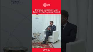 SYMBOL OF UNITY: Macron and Mark Carney Hug at Historic European Summit in Armenia | DWS News | AC1C