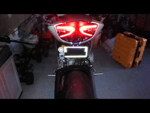 $19 DIY Ducati 899 / 1199 Integrated Rear Blinker Tail Details in ABOUT Sec