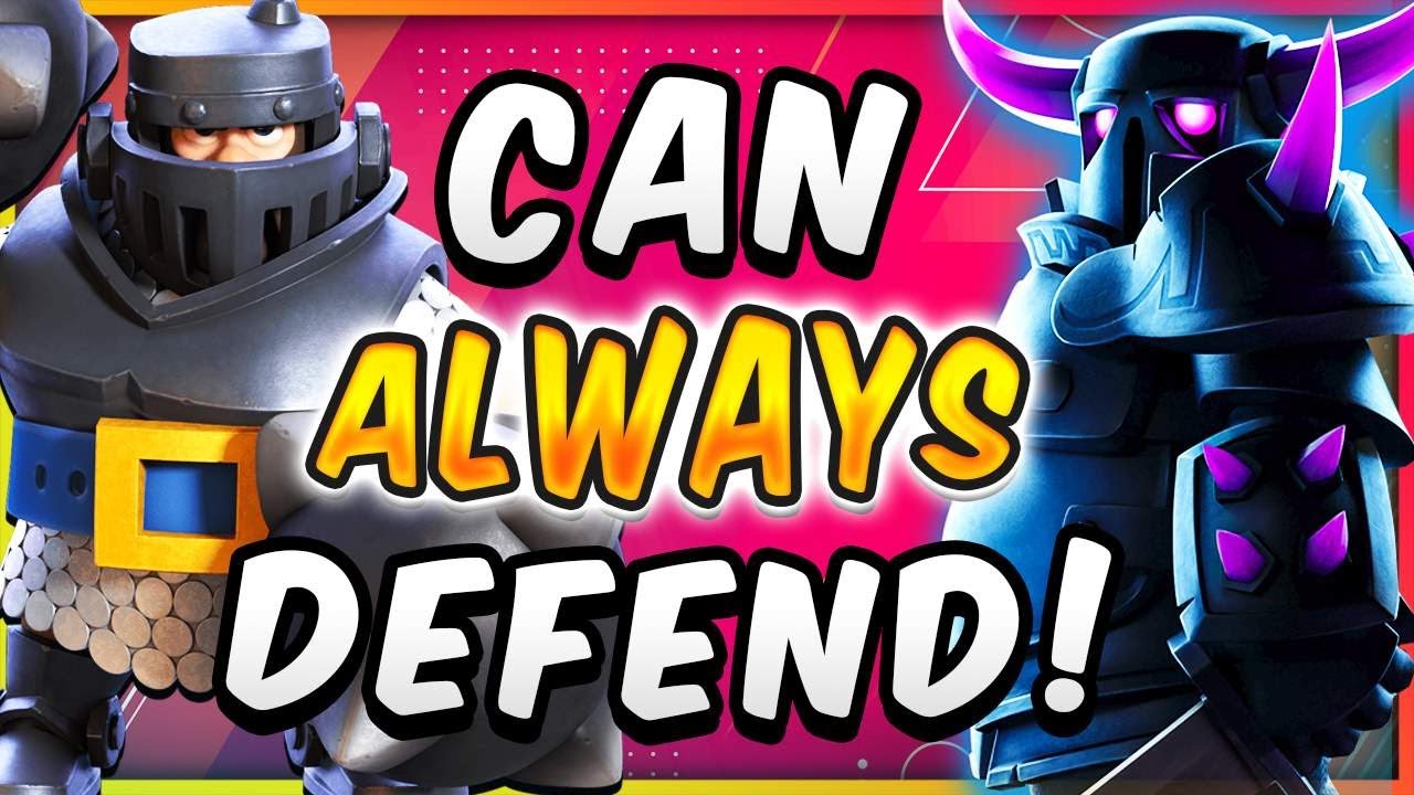 SirTagCR: UNBREAKABLE DEFENSE! *NEW* MEGA KNIGHT PEKKA DECK — Clash Royale  - RoyaleAPI