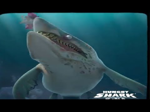 Furthest Swum in 6m using Aircraft Propeller Live Contest - Hungry Shark World