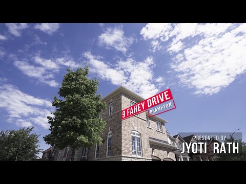 9 Fahey Drive, Brampton