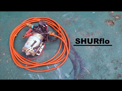 repairing a shurflo water pump