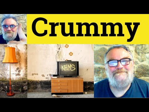 😎 Crummy Meaning - Crummy Definition - Crummy Defined - Crummy Examples - Crummy
