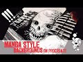 Create A MANGA STYLE BACKGROUND My PROCREATE Brushes