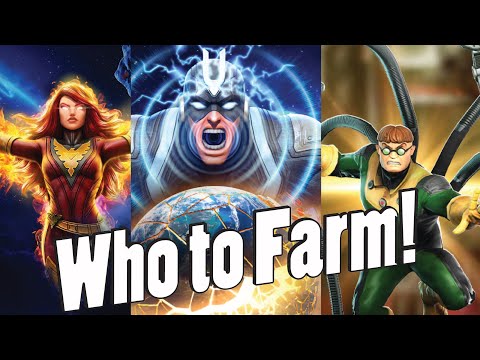 Ultimate F2P Legendary Character Farming Guide: Who To Farm and Prioritize! - Marvel Strike Force