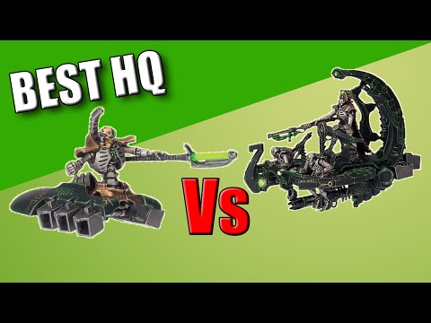 Best Necron HQ 8th Edition - Catacomb Command Barge Vs Necron Destroyer Lord