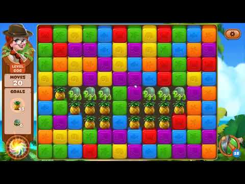 Lost Island: Blast Adventure - Level 606 (No Boosters) HD