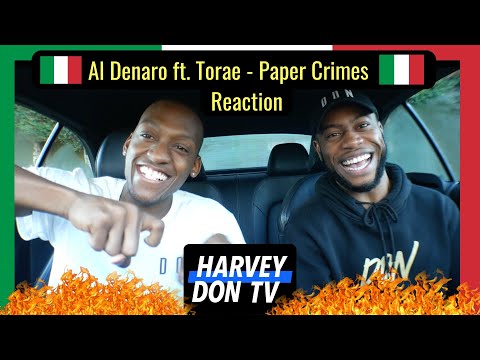 Al Denaro ft Torae - Paper Crimes Reaction #HarveyDonTV #Raymanbeats