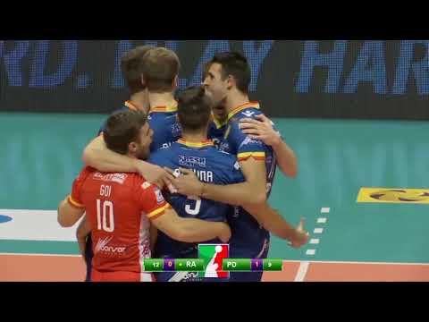 Gli highlights di Bunge Ravenna - Kioene Padova 3-1