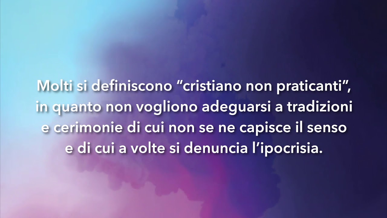 Meditazione Calendario "Parole di Vita" del 1 agosto 2019