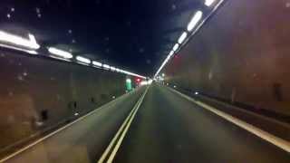 preview picture of video 'San Gotthard 17 km tunel passing'