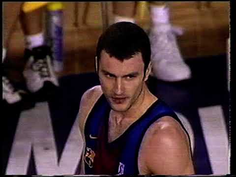 Liga ACB 1999 00 final 3 partido Real Madrid 87 Barcelona 61