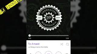 Yo te amaré. La maquinaria norteña 2016