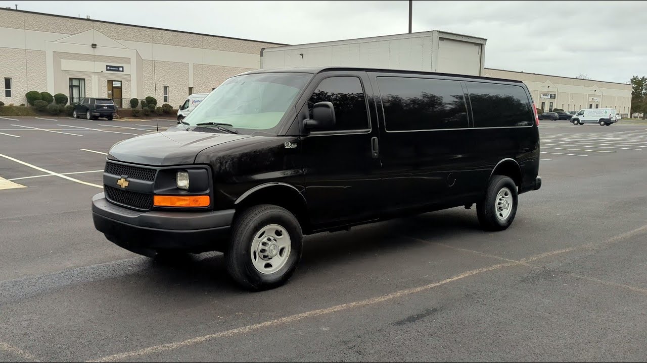 4K Review 2015 Chevrolet Express 3500 6.0L 4x4 Quigley ...