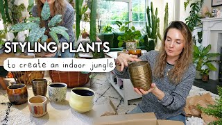 How I Style My Houseplants 🌱 Creating an Indoor Oasis