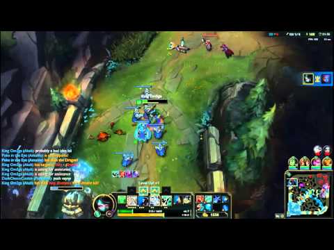Akali vs Riven, Evelynn and Veigar (outplayed)