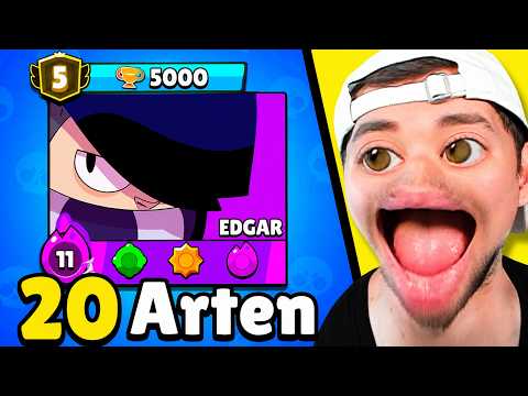 20 ARTEN von BRAWL STARS Spielern! 😂