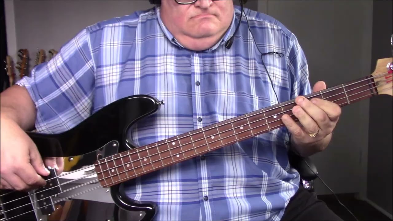 Julio Iglesias Con La Misma Piedra Bass Cover with Downloadable Notes and Tablature