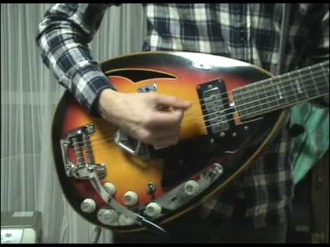 Vox Starstream V269 Guitar (6 string) demonstration of guitar and effects