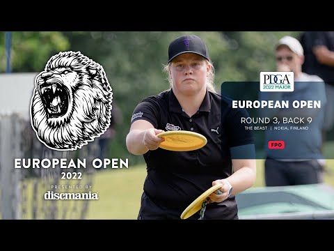 Round 3, Back 9 | European Open | FPO Lead | Pierce, Salonen, Allen, Mertsch