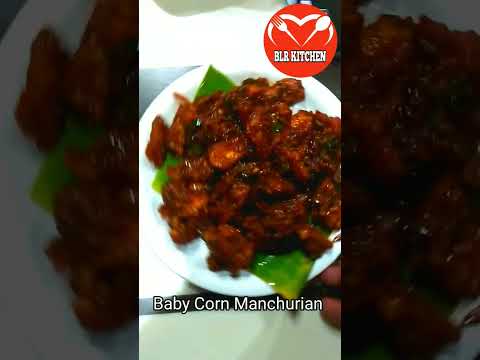 baby corn Manchurian #shorts #youtubeshorts