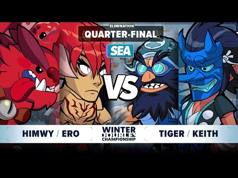 Himwy & Ero vs Tiger & Keith - Elimination Quarter-Final - Winter Championship 2024 - SEA 2v2