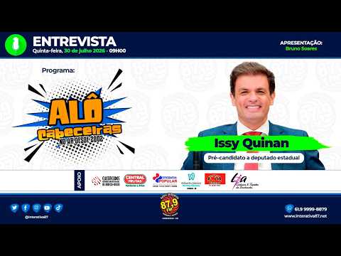 🔴​ ENTREVISTA | ISSY QUINAN, PRÉ-CANDIDATO A DEPUTADO ESTADUAL DE GOIÁS