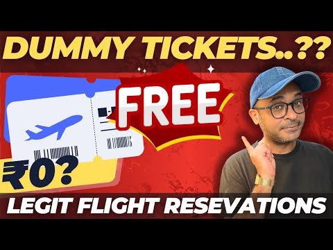 100% Legit FREE Dummy Ticket Booking for Visa (Schengen, UK, Japan) | Flight Reservations