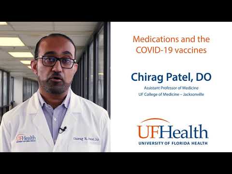 Medications and the COVID–19 vaccines