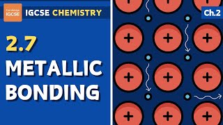 IGCSE Chemistry - Metallic bonding (2.7)