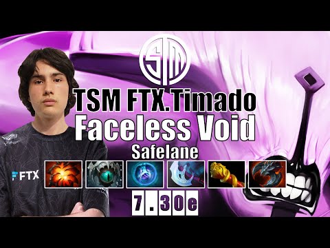 Faceless Void Safelane | TSM FTX.Timado | TIMADO NA BEST CARRY | 7.30e Gameplay Highlights